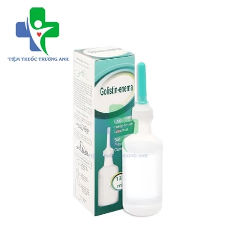 Golistin-enema 133ml CPC1HN - Điều trị táo bón kéo dài